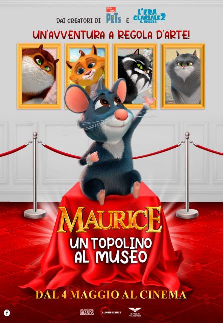 MAURICE - UN TOPOLINO AL MUSEO